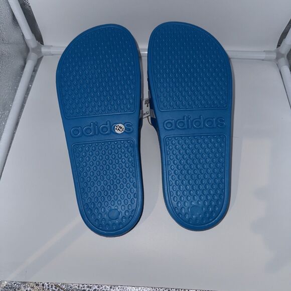 Size 8 Men’s- Adidas Adilette Aqua Slides - Picture 5 of 5